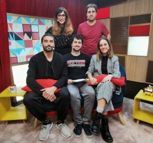 Silvia Alonso y Alex García en 'yu' Silvia Alonso y Alex García en 'yu'