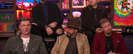 Los Backstreet Boys durante el programa Watch What Happens Live with Andy Cohen! Los Backstreet Boys durante el programa Watch What Happens Live with Andy Cohen!
