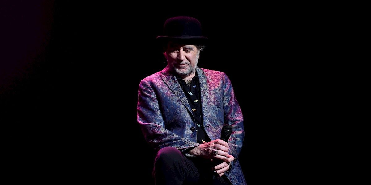 Joaquín Sabina durante un concierto