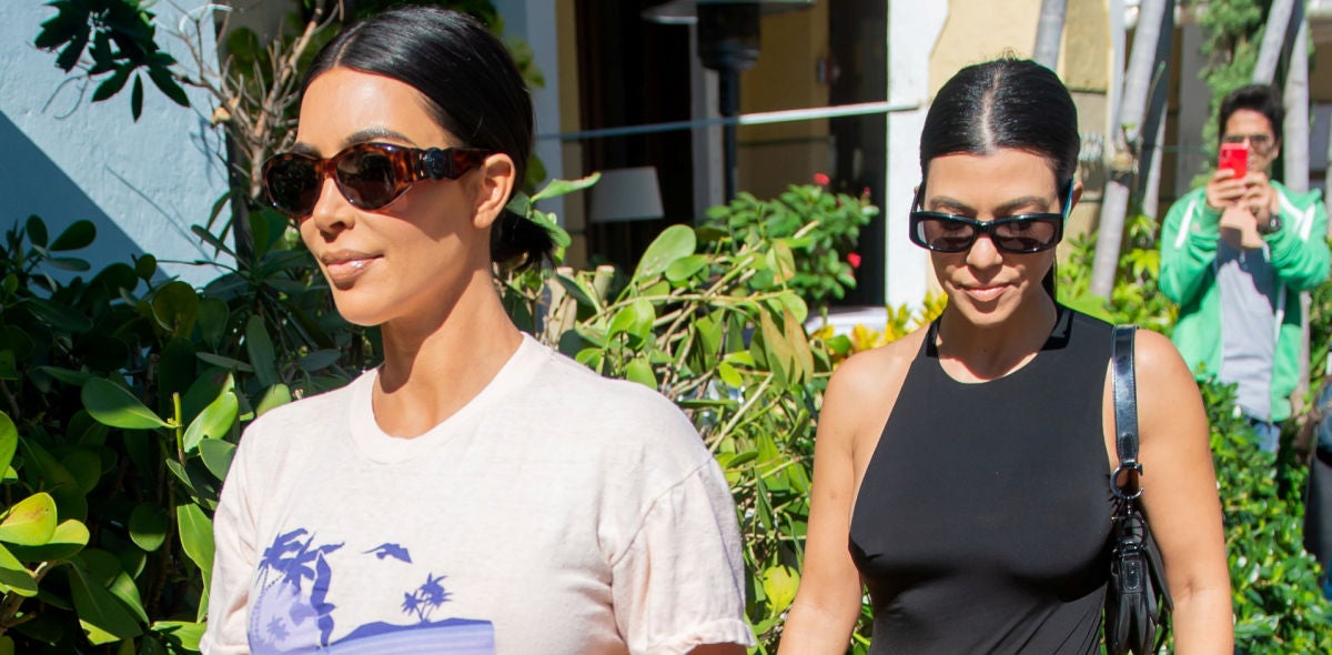 Kim y Kourtney Kardashian