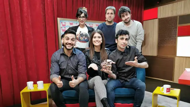 Nerea Camacho, Canco Rodríguez y Fran Perea en 'yu, no te pierdas nada'
