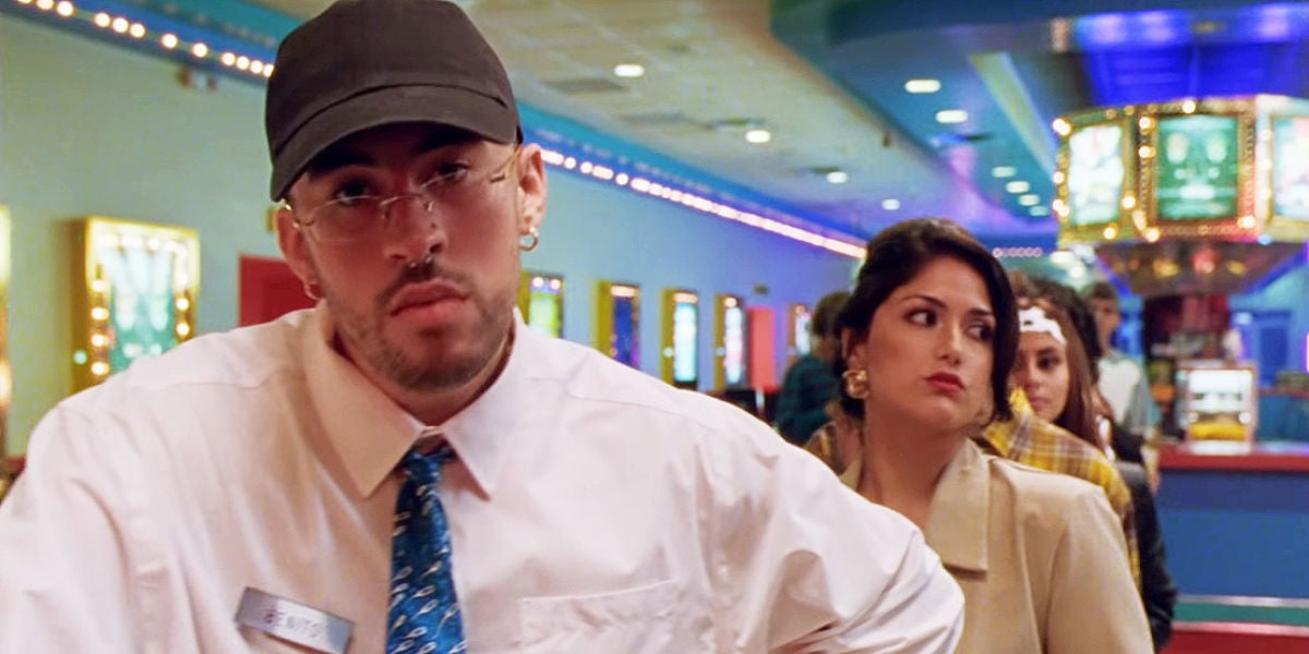 Bad Bunny en el vídeo de 'Pero Ya No'