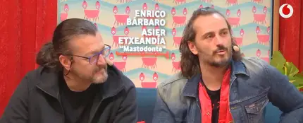Asier Etxeandía y Enrico Barbaro Asier Etxeandía y Enrico Barbaro