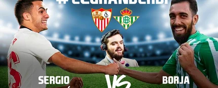 Así fue el gran derbi sevillano entre Sergio Reguilón (Sevilla) y Borja Iglesias (Betis) organizado por Ibai Así fue el gran derbi sevillano entre Sergio Reguilón (Sevilla) y Borja Iglesias (Betis) organizado por Ibai