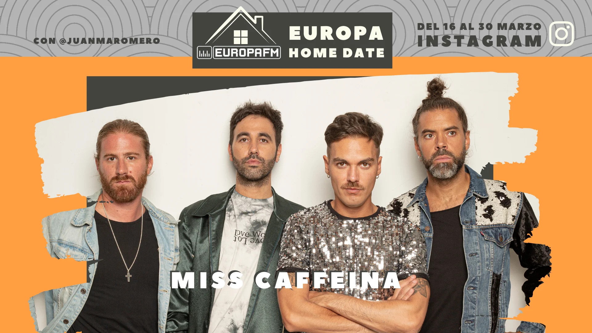 Miss Caffeina en Europa Home Date