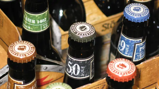 Botellines de cerveza