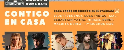 Europa Home Date, contigo en casa cada tarde Europa Home Date, contigo en casa cada tarde