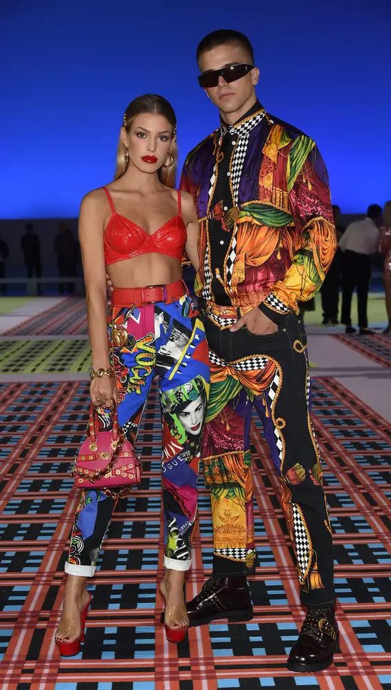 Jessica Goicoechea y River Viiperi en la semana de la moda de Milán 2018 Jessica Goicoechea y River Viiperi en la semana de la moda de Milán 2018