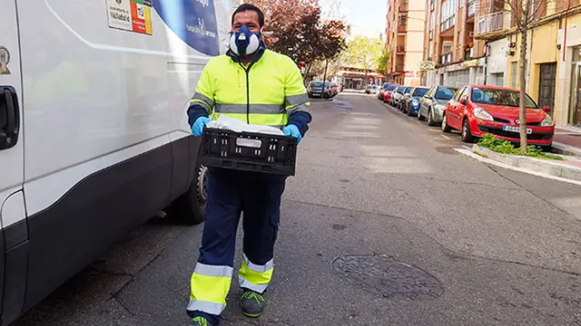 Repartidores a domicilio