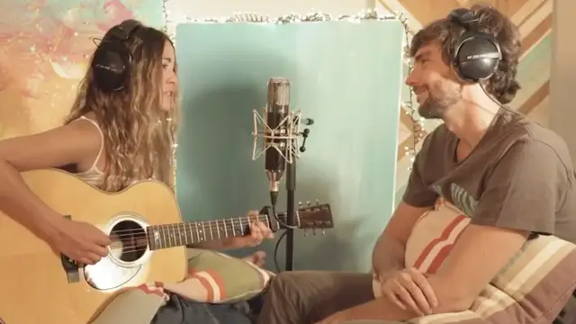 Sofía Ellar y Álvaro Soler