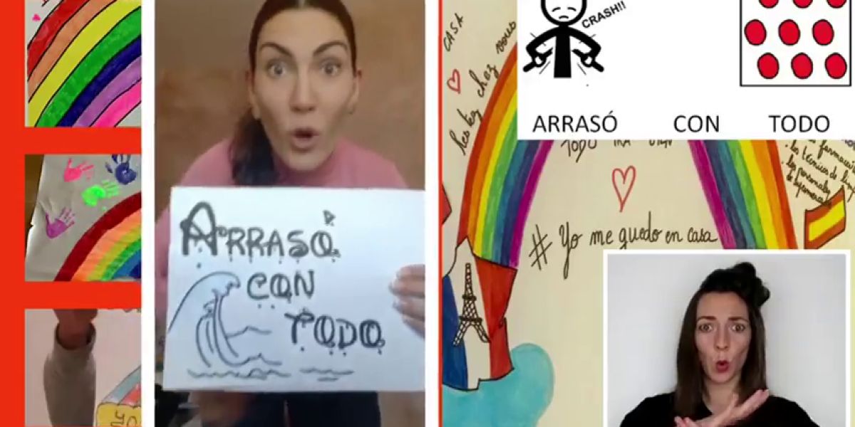 El esperanzador mensaje que profesores españoles mandan a sus alumnos al ritmo de 'Vivir' de Rozalén y Estopa