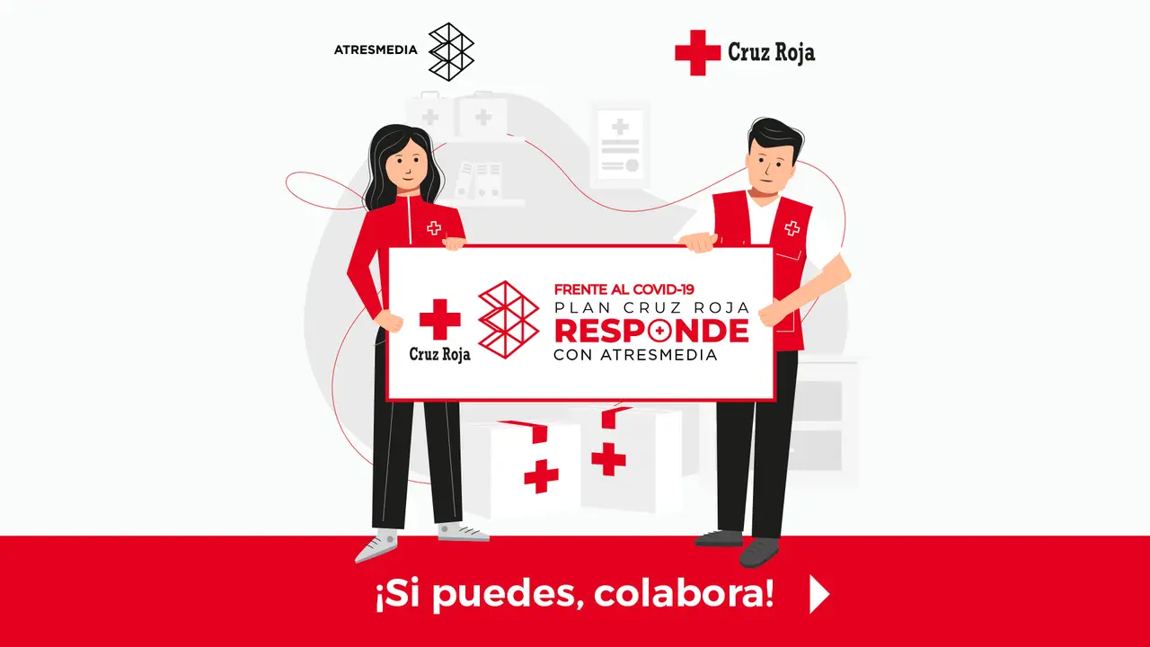 ATRESMEDIA se une a Cruz Roja frente al coronavirus ATRESMEDIA se une a Cruz Roja frente al coronavirus