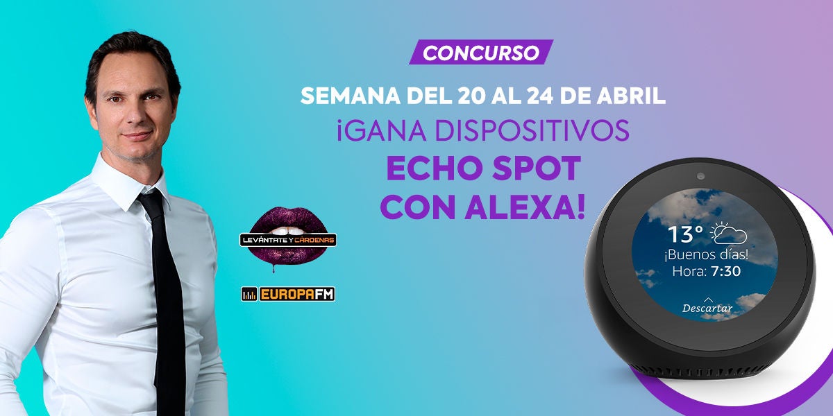 Concurso Echo Spot Amazon