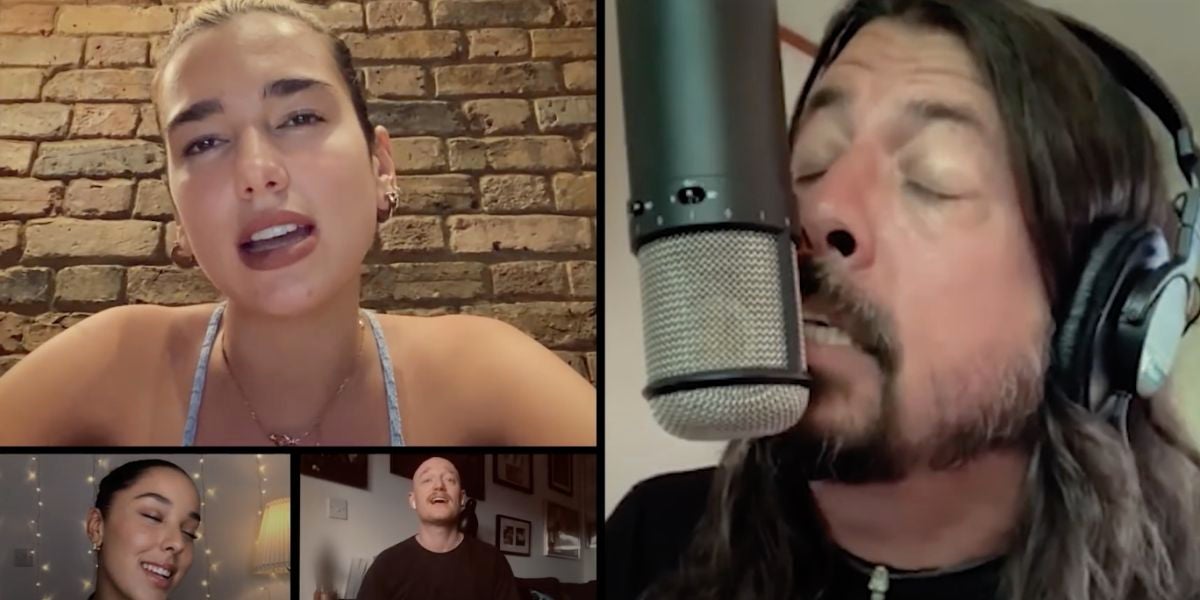 La versión benéfica de 'Times Like These' de 'Foo Fighters'