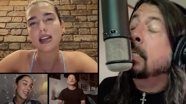La versión benéfica de 'Times Like These' de 'Foo Fighters'