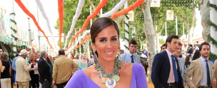 Anabel Pantoja en la Feria de Abril de Sevilla en 2019 Anabel Pantoja en la Feria de Abril de Sevilla en 2019