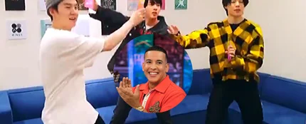 Los chicos de BTS bailan 'Con Calma' de Daddy Yankee Los chicos de BTS bailan 'Con Calma' de Daddy Yankee