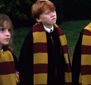 Harry Potter, Ron y Hermione en 'La piedra filosofal' Harry Potter, Ron y Hermione en 'La piedra filosofal'