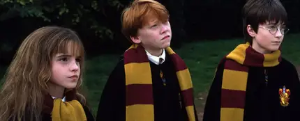Harry Potter, Ron y Hermione en 'La piedra filosofal' Harry Potter, Ron y Hermione en 'La piedra filosofal'