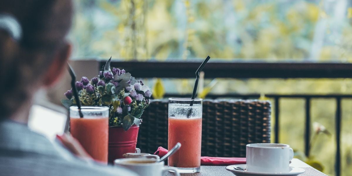Terraza de un bar