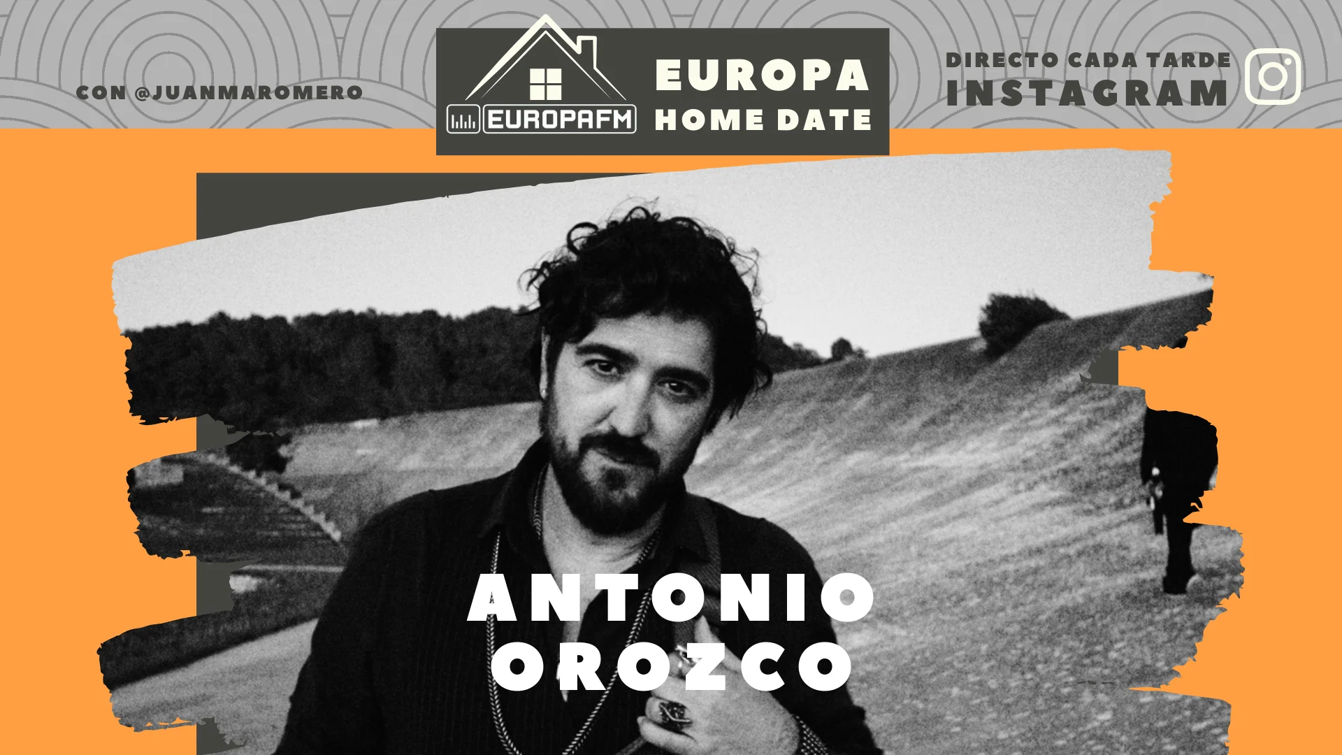 Antonio Orozco en Europa Home Date