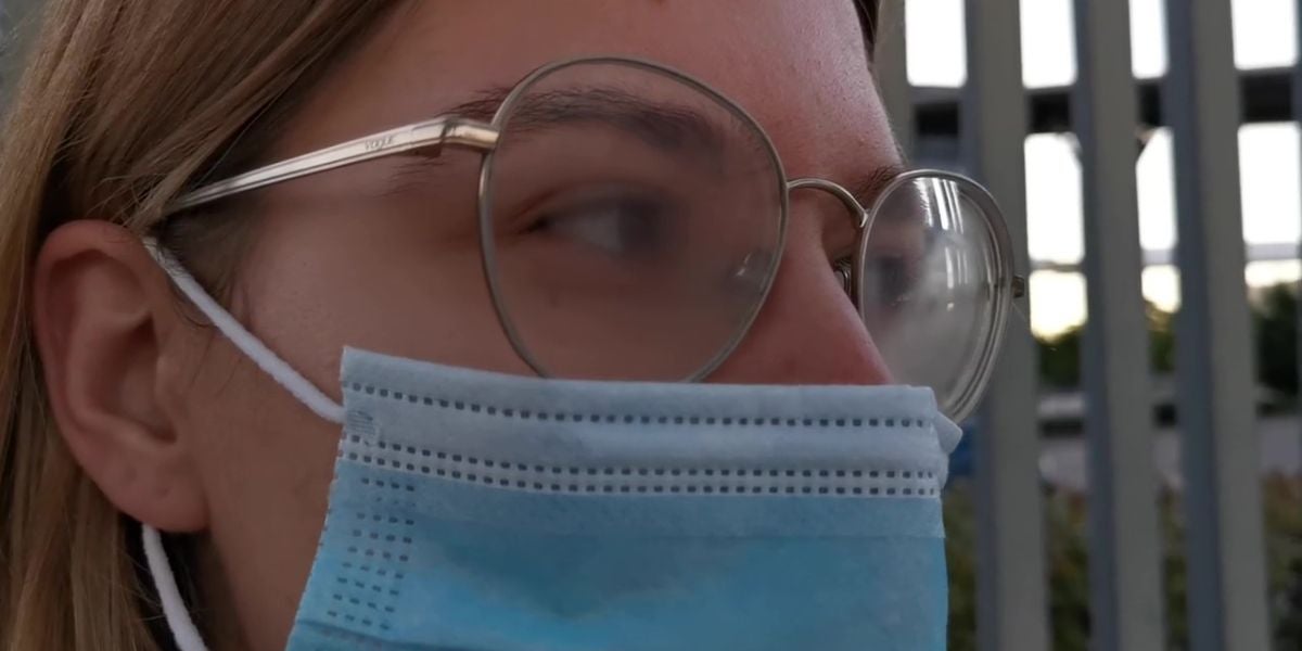 Gafas empañadas por la mascarilla