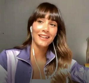 Aitana durante su entrevista en Europa Home Date Aitana durante su entrevista en Europa Home Date