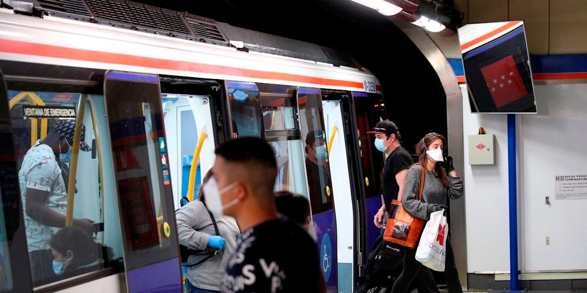 Imagen de archivo del Metro de Madrid