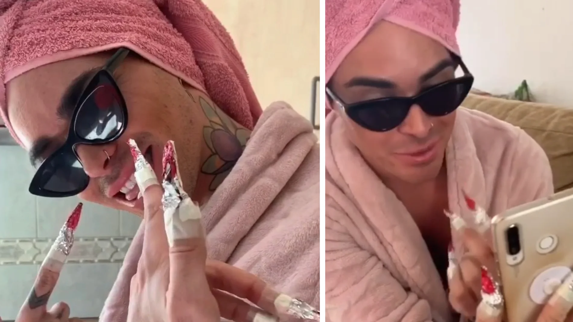 Mario Jefferson imitando a Rosalía Mario Jefferson imitando a Rosalía