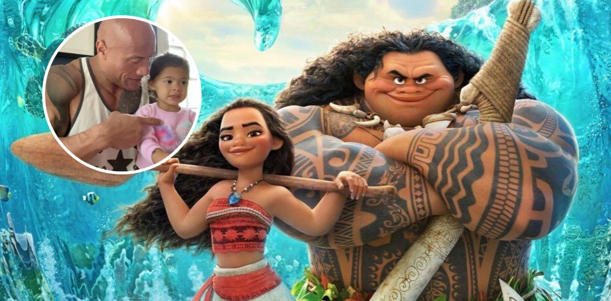 Dwayne Johnson es Maui en 'Vaiana'