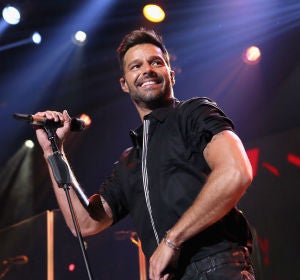 Ricky Martin durante una actuación Ricky Martin durante una actuación