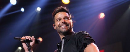 Ricky Martin durante una actuación