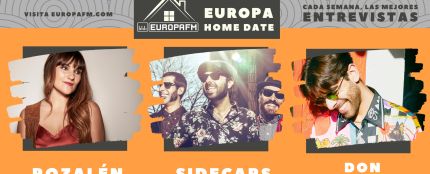 Rozalén, Sidecars y Don Patricio, en Europa Home Date