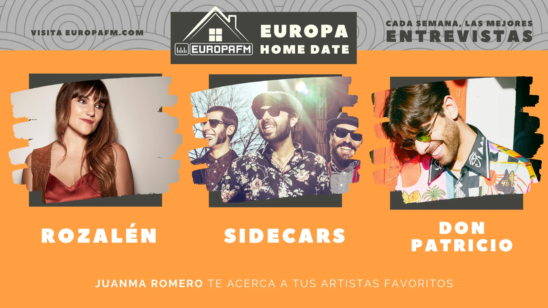 Rozalén, Sidecars y Don Patricio, en Europa Home Date Rozalén, Sidecars y Don Patricio, en Europa Home Date