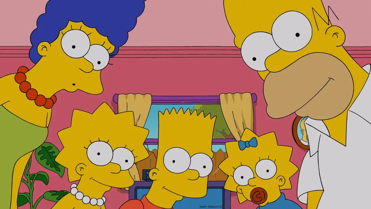 La familia de 'Los Simpson' La familia de 'Los Simpson'