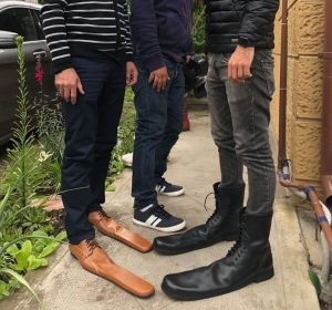 Los zapatos para mantener la distancia de seguridad Los zapatos para mantener la distancia de seguridad