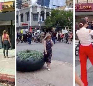 Postureo en medio de las protestas: la bochornosa actitud de algunos influencers Postureo en medio de las protestas: la bochornosa actitud de algunos influencers