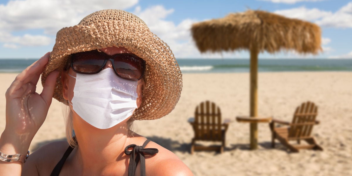 Verano con mascarilla