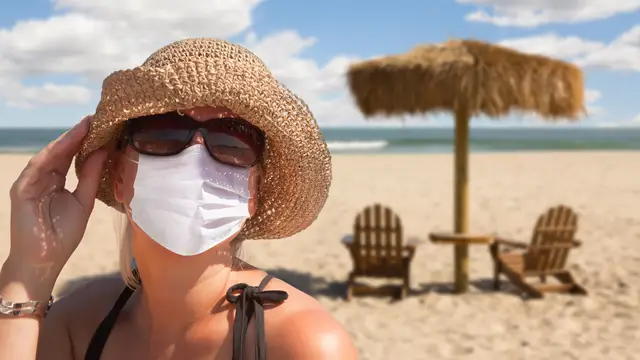 Verano con mascarilla