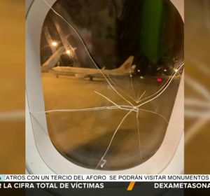 Una pasajera borracha obliga a hacer un aterrizaje de emergencia tras romper la ventanilla del avión Una pasajera borracha obliga a hacer un aterrizaje de emergencia tras romper la ventanilla del avión