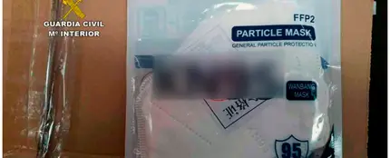 Intervienen 19.000 mascarillas con el certificado de calidad falsificado Intervienen 19.000 mascarillas con el certificado de calidad falsificado