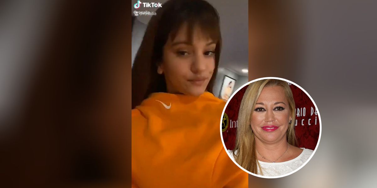 Rosalía imita a Belén Esteban en Tik Tok
