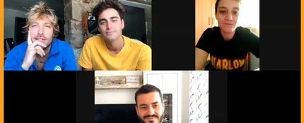 Meet & greet virtual con Marlon, Juanma Romero y la ganadora del concurso, Laura Meet & greet virtual con Marlon, Juanma Romero y la ganadora del concurso, Laura