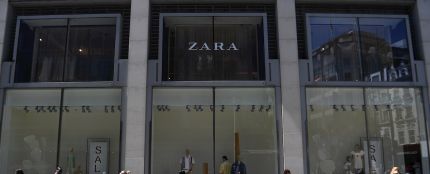 Una tienda de Zara en época de rebajas