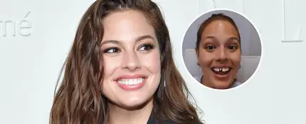 Ashley Graham se parte un diente comiendo una galleta Ashley Graham se parte un diente comiendo una galleta