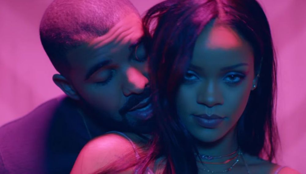 Drake y Rihanna en el vídeo de 'Work'