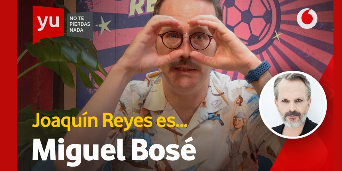 Joaquín Reyes es Miguel Bosé en 'yu, no te pierdas nada'