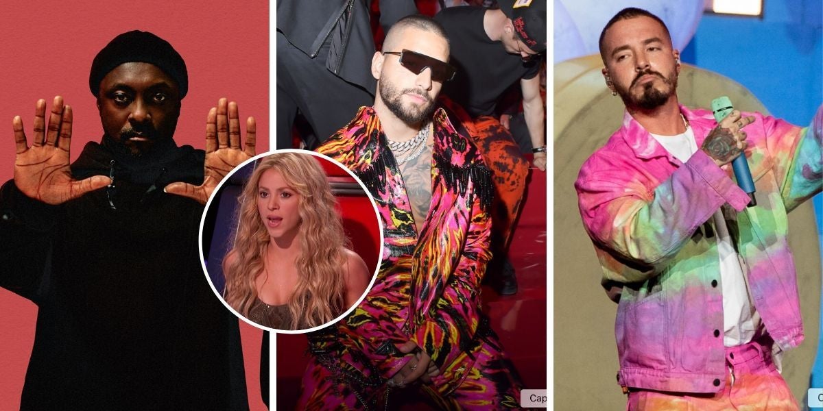 ¿Se están riendo J Balvin, Maluma y Will.I.Am de Shakira?