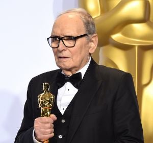 El compositor Ennio Morricone El compositor Ennio Morricone
