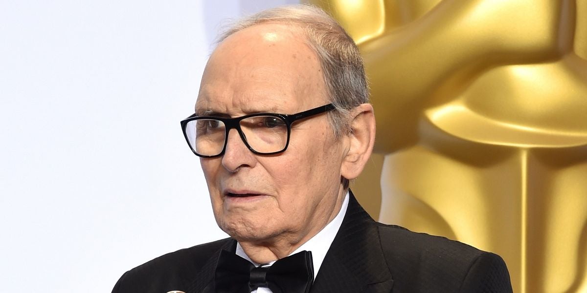 El compositor Ennio Morricone